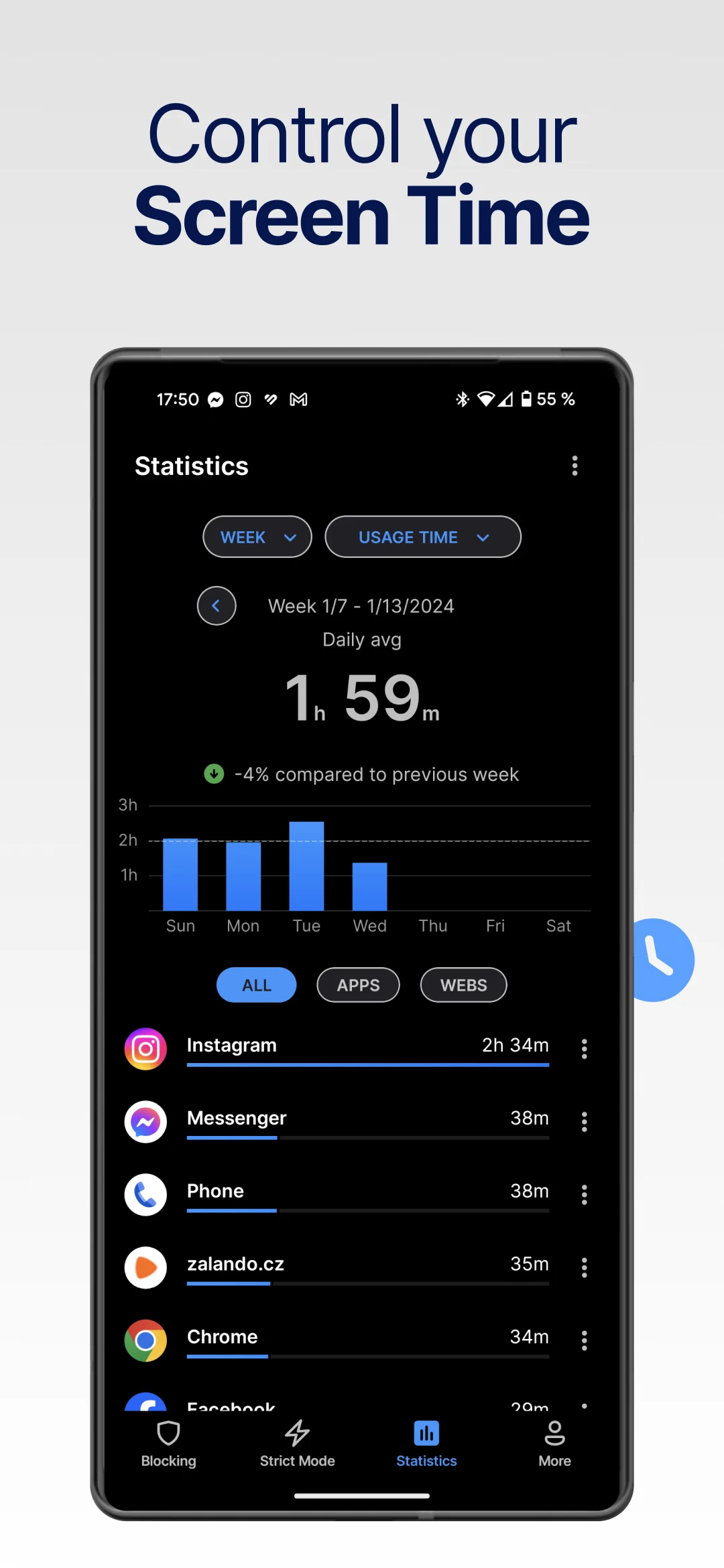 AppBlock - Block Apps & Sites screenshot